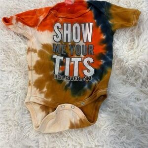 Tie-Dye Graphic Kids One Piece